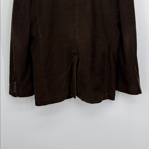 J Crew Mens Y2K Vintage Corduroy Blazer Brown L 100 Cotton Quiet Luxury Jacket - Picture 6 of 16